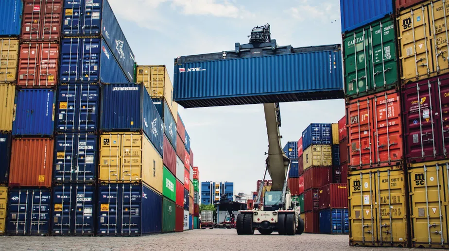 Logística no Porto de Santos